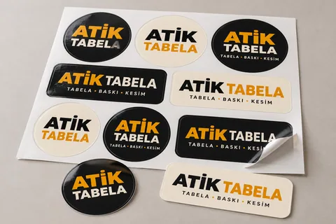 Atik · Kesimli ürün etiketleri