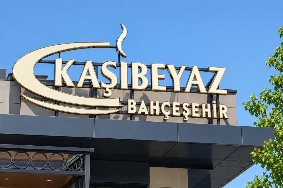 Kaşıbeyaz Bahçeşehir · Büyük harf